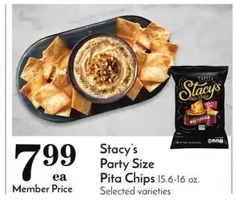 Pavilions Stacy's party size pita chips offer