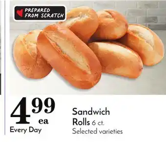Pavilions Sandwich rolls offer