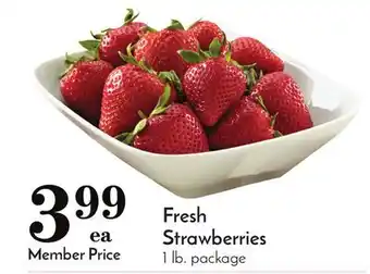 Pavilions Fresh strawberries offer
