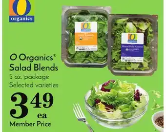 Pavilions O organics salad blends offer