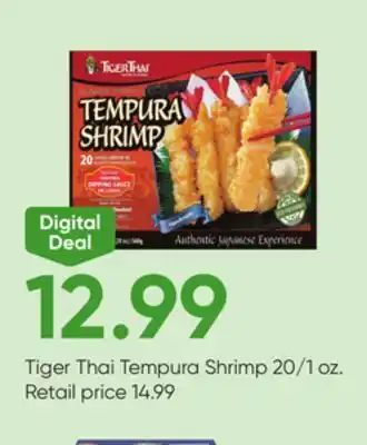 Stater Bros Tiger thai tempura shrimp offer