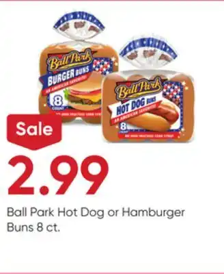 Stater Bros Ball park hot dog or hamburger buns offer