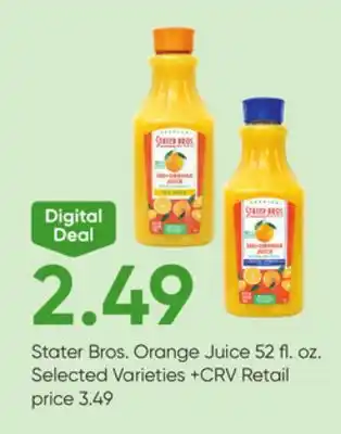 Stater Bros Stater bros. orange juice offer