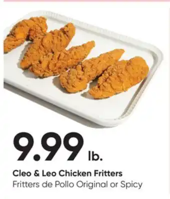 Stater Bros Cleo & leo chicken fritters offer