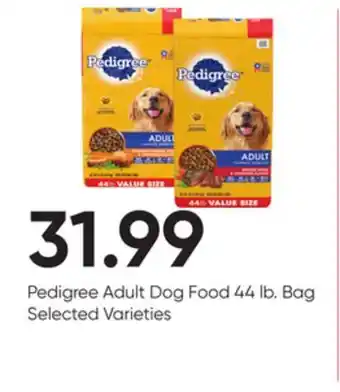 Stater Bros Pedigree adult dog food offer