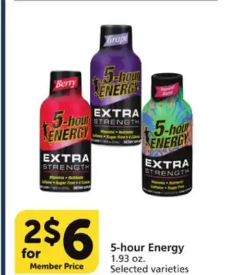 Vons 5-hour energy offer