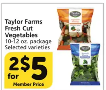 Vons Taylor farms fresh cut vegetables offer