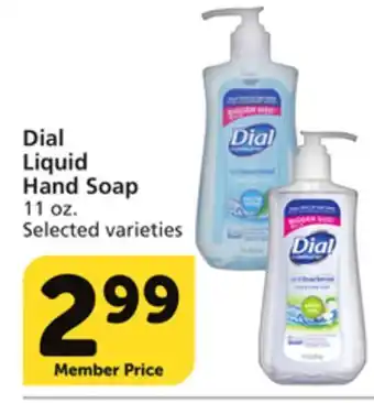 Vons Dial liquid hand soap offer