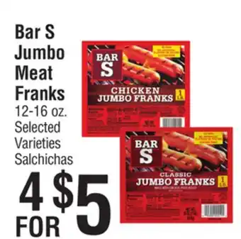 Smart & Final Bar s jumbo meat franks offer