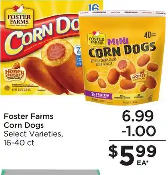 Food 4 Less Foster farms corn dogs offer