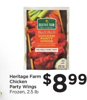 Food 4 Less Heritage farm chicken party wings offer