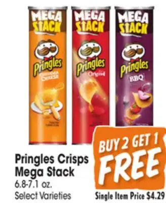 Jewel-Osco Pringles crisps mega stack offer