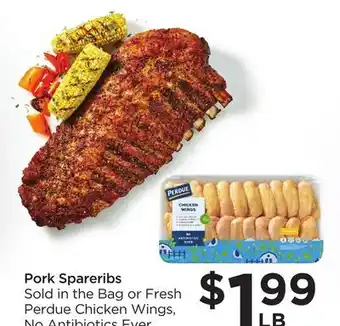 Food 4 Less Pork spareribs offer