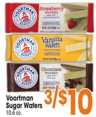 Jewel-Osco Voortman sugar wafers offer