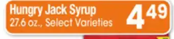 Jewel-Osco Hungry jack syrup offer