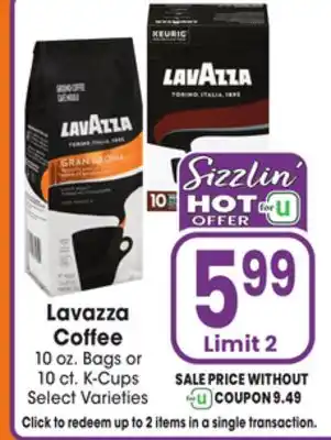 Jewel-Osco Lavazza coffee offer