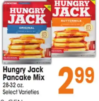 Jewel-Osco Hungry jack pancake mix offer