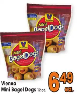 Jewel-Osco Vienna mini bagel dogs offer