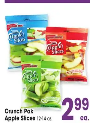 Jewel-Osco Crunch pak apple slices offer