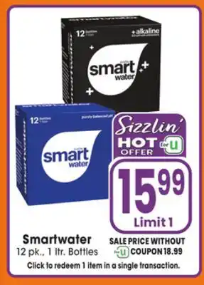 Jewel-Osco Smartwater offer