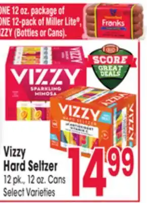 Jewel-Osco Vizzy hard seltzer offer