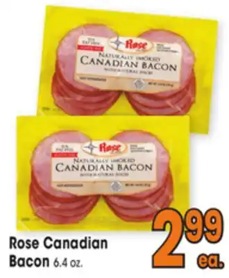 Jewel-Osco Rose canadian bacon offer