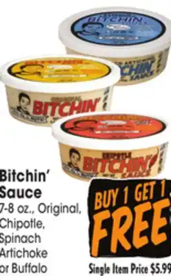 Jewel-Osco Bitchin' sauce offer