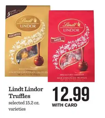 Mariano's Lindt lindor truffles offer