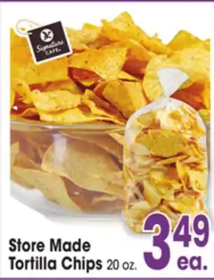 Jewel-Osco Store made tortilla chips offer