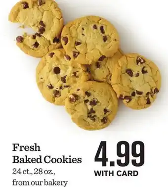 Mariano's Fresh baked cookies offer