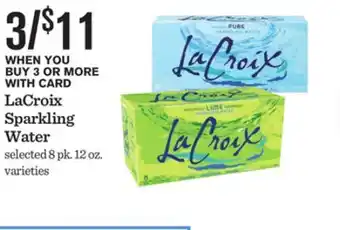 Mariano's Lacroix sparkling water offer