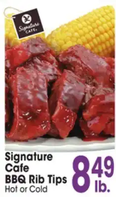 Jewel-Osco Signature cafe bbq rib tips offer