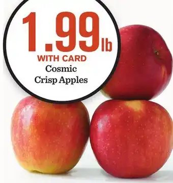 Mariano's Cosmic crisp apples offer
