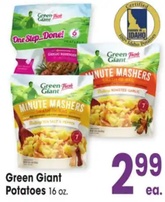 Jewel-Osco Green giant potatoes offer