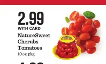 Mariano's Naturesweet cherubs tomatoes offer