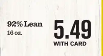 Mariano's 95% lean offer