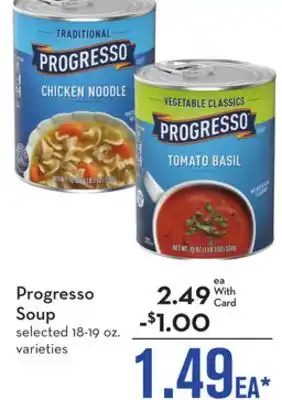 Mariano's Progresso soup offer