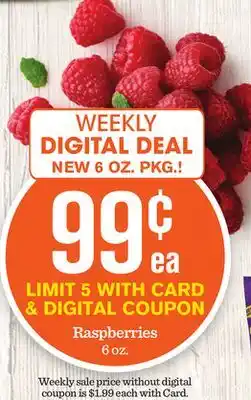 Mariano's Raspberries offer