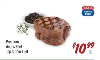 Sprouts Farmers Market Premium angus beef top sirloin filet offer
