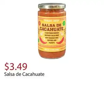 Trader Joe's Salsa de cacahuate offer