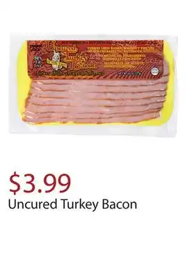 Trader Joe's Uncured turkey bacon offer