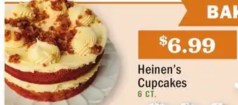 Heinen's Heinen's cupcakes offer