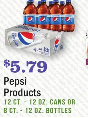 Heinen's Pepsi products offer