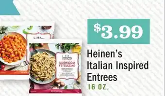 Heinen's Heinen's italian inspired entrees offer