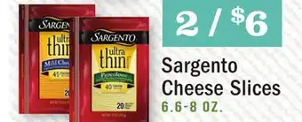 Heinen's Sargento cheese slices offer