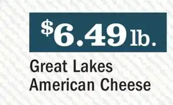 Heinen's Great lakes american cheese offer