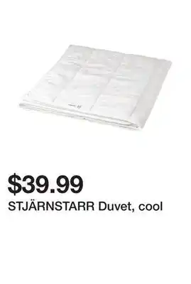 Ikea Stjärnstarr duvet, cool offer