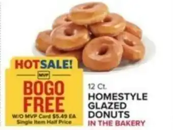 Food Lion HOMESTYLE GLAZED DONUTS offer