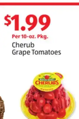 Aldi Cherub grape tomatoes offer