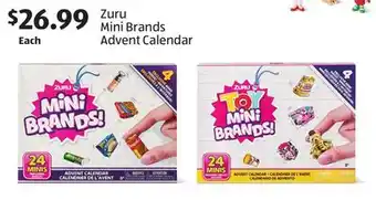 Aldi Zuru mini brands advent calendar offer